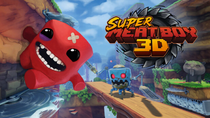 super meat boy 3d cover