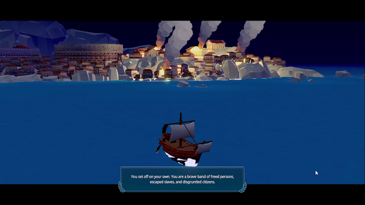 nova roma escaping a fallen rome