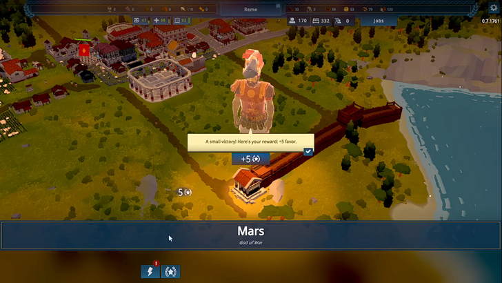 nova roma mars praising you for worshipping him 