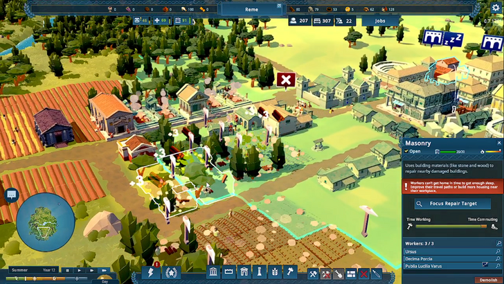 nova roma ovrhad shot of agricultur sector