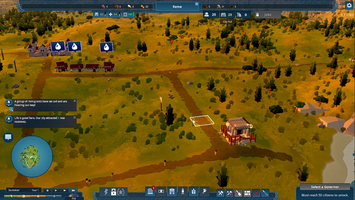 nova roma small temple