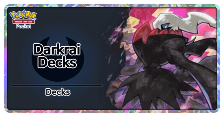 Pokemon TGC Pocket - Darkrai Best Deck Build and How to Play