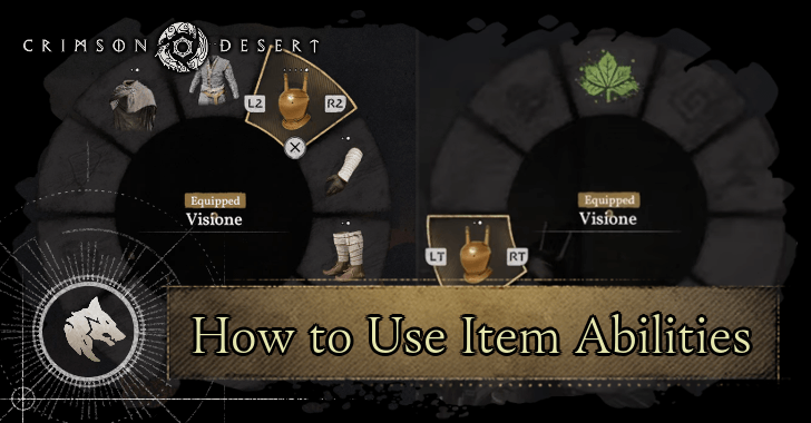 How to Use Item Abilities