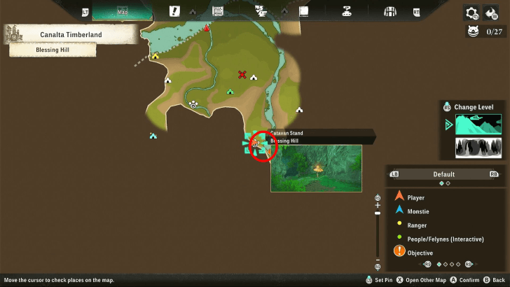 Invasive Arzuros Location Map