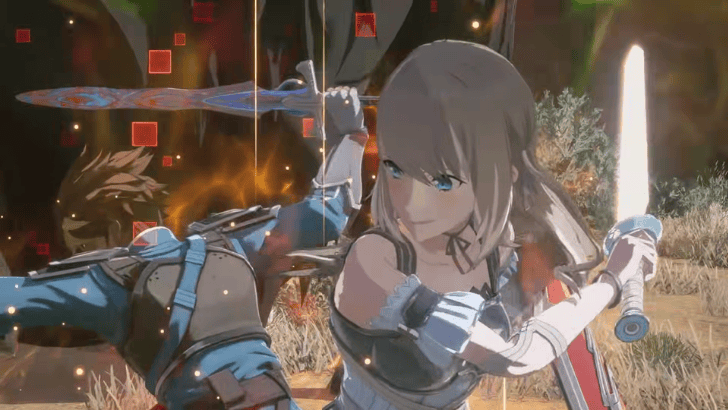 Echoes of Aincrad two players fighting side by side