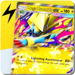 Mega Manectric ex and Jolteon ex Solo Battle Icon