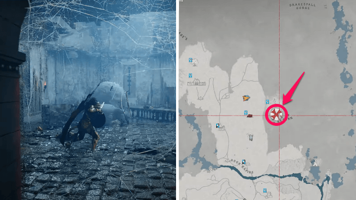 Queen Spider Location