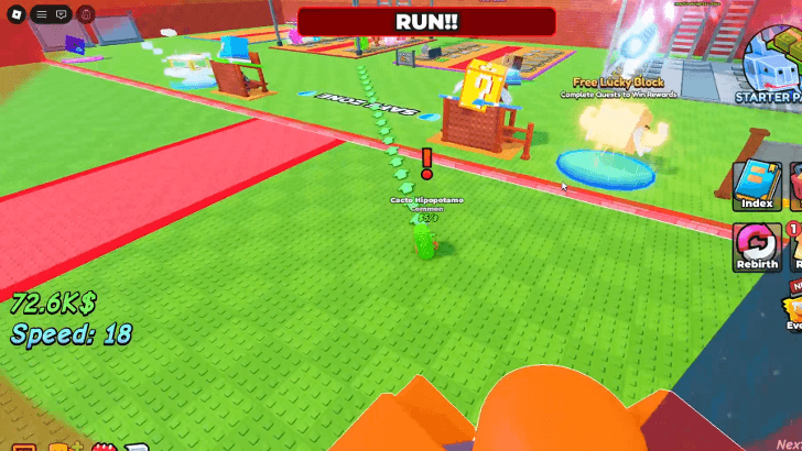 Be A Lucky Block - Escape