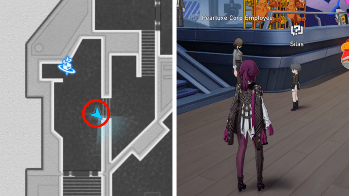 HSR Talk to Silas in Pearluxe Tower