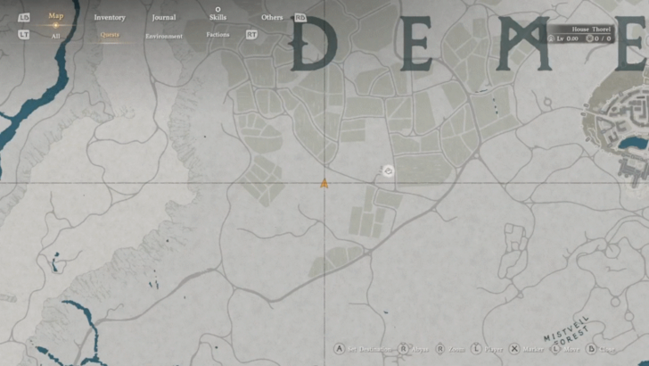 The Screaming Vault Ruins Map Location