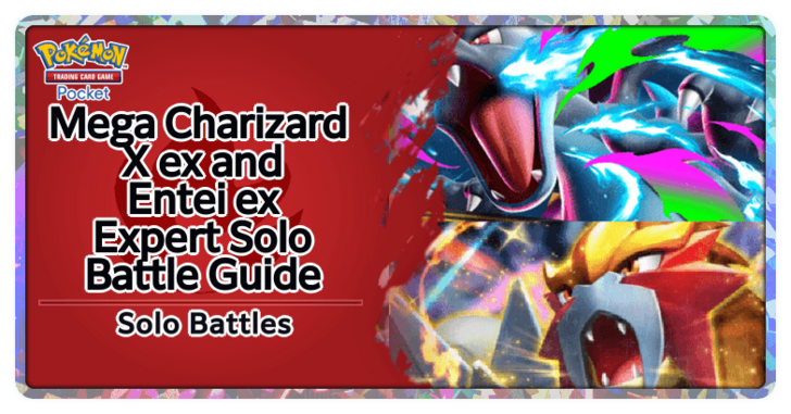 Pokemon TGC Pocket - Mega Charizard X ex & Entei ex Deck (Mega Shine) Deck Build and How to Play