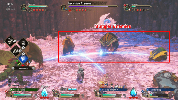 Use AoE Skills