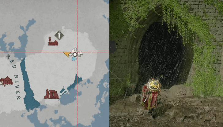 Elegant Carmine Leather Armor Location