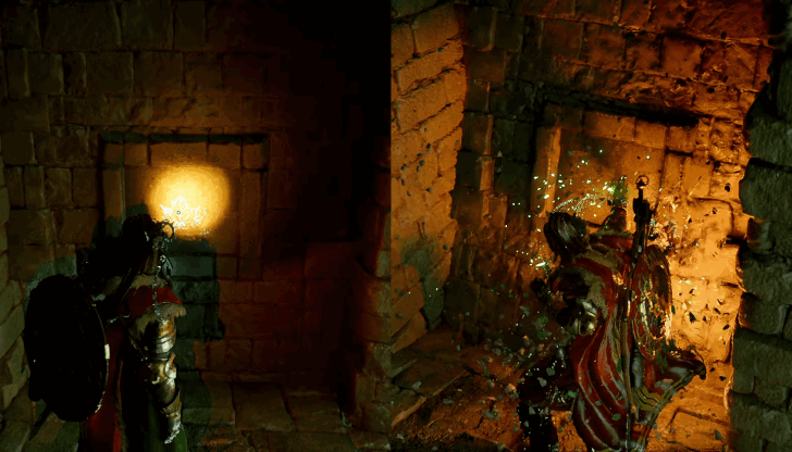 Elegant Carmine Leather Armor Use Force Palm