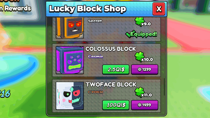 Be a Lucky Block - Lucky Block Shop