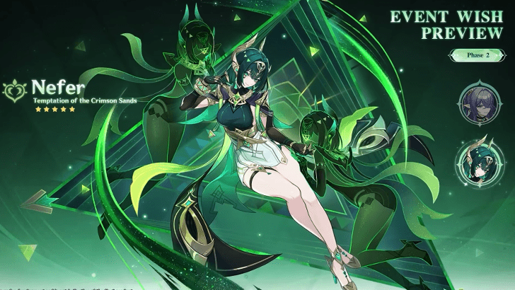 Genshin Impact - Temptation of the Crimson Sands Gacha