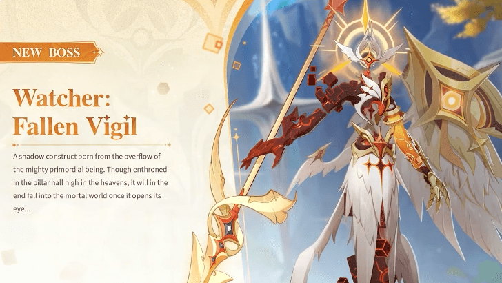 Genshin Impact - 6.5 Boss - Watcher Fallen Vigil