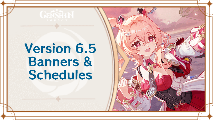 Genshin Impact 6.5 - Luna VI Banners and Characters