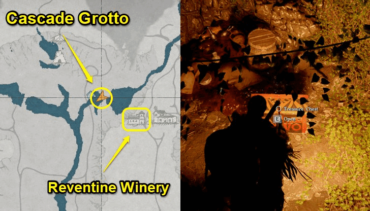 Found in the Cascade Grotto Near Reventine Winery