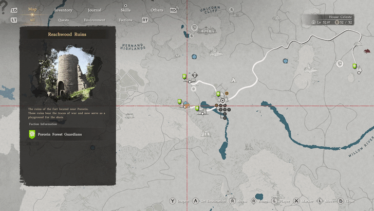 Reach Reachwood Ruins