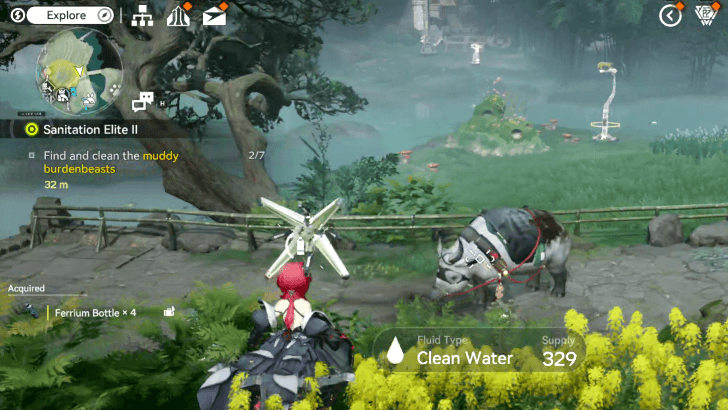 Arknights Endfield - Cleanse and Rinse - Cold Shower Location 3