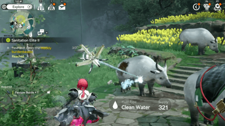 Arknights Endfield - Cleanse and Rinse - Cold Shower Location 4