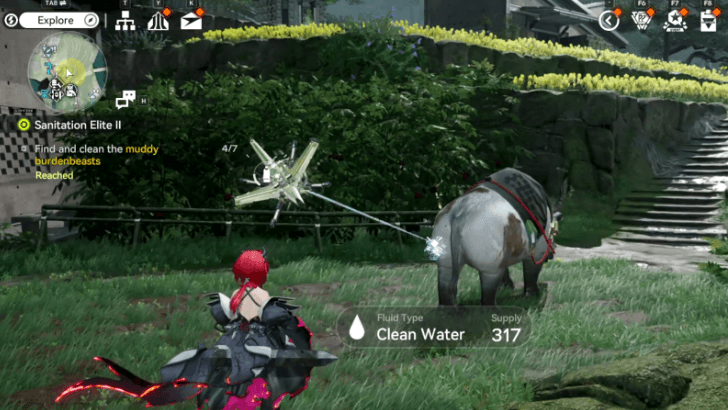 Arknights Endfield - Cleanse and Rinse - Cold Shower Location 5