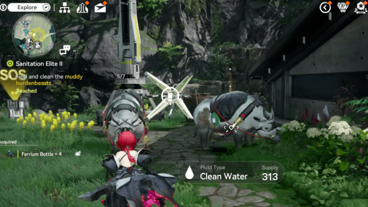 Arknights Endfield - Cleanse and Rinse - Cold Shower Location 6