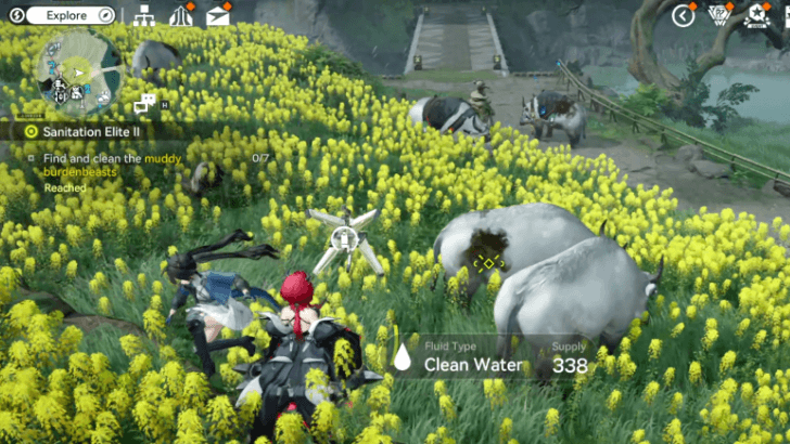 Arknights Endfield - Cleanse and Rinse - Cold Shower Location 1