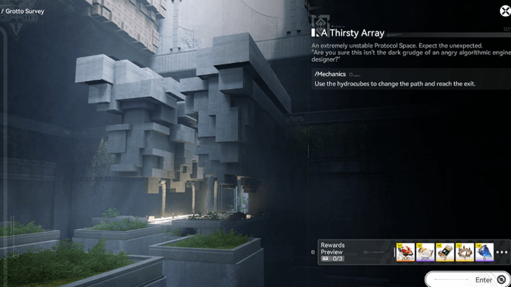 A Thirsty Array Stage Details