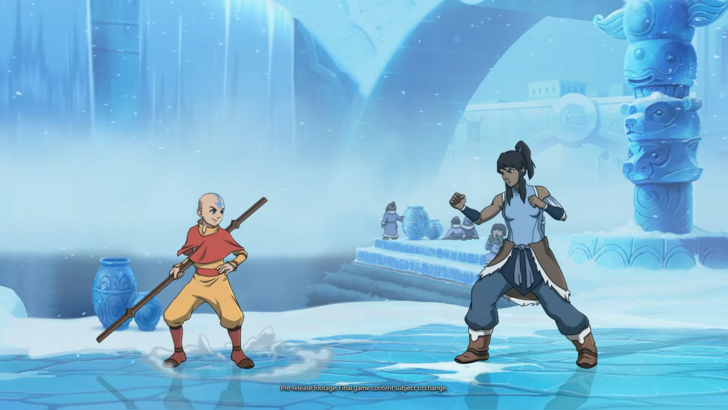 Avatar Legends Aang and Korra