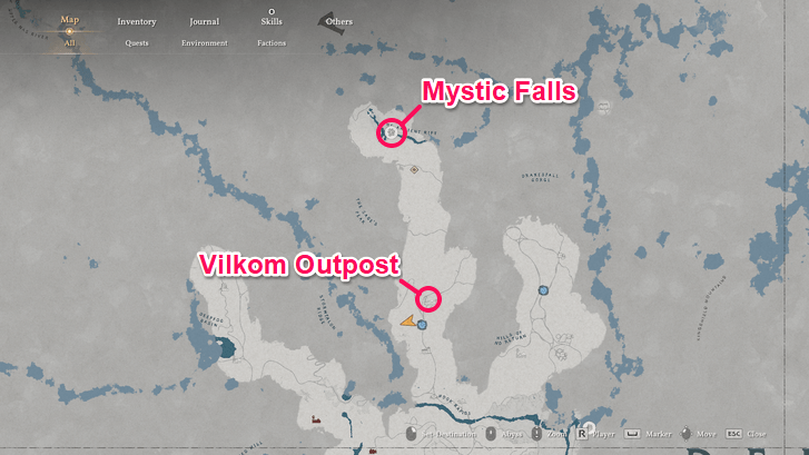 Mystic Falls Location