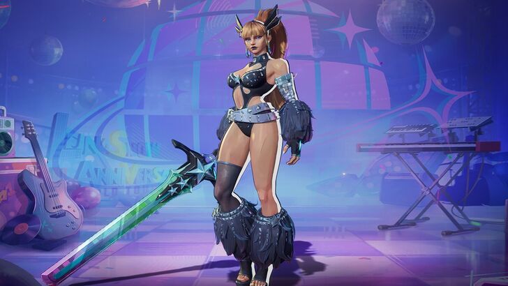 Magik’s neutral pose in the Infernal Idol costume