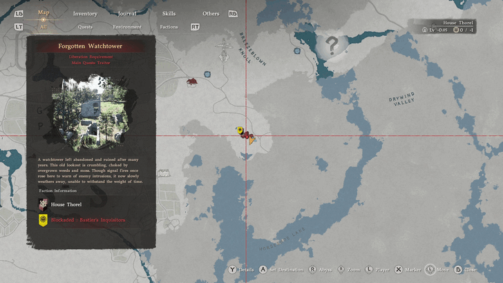 Forgotten Watchtower Location