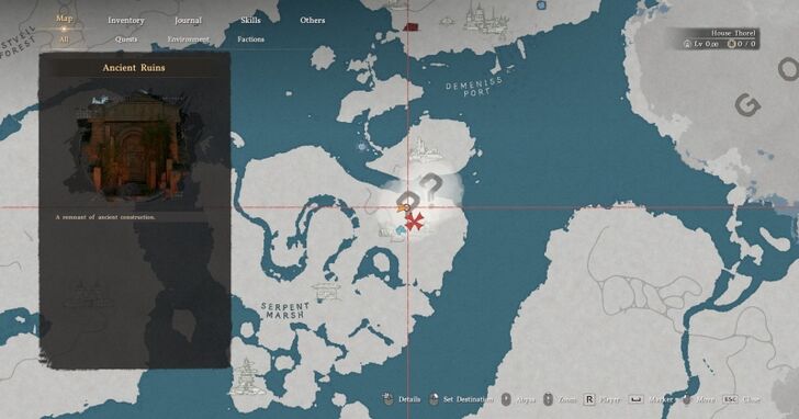 Bamboo Forest Seonangdang Ruins Map