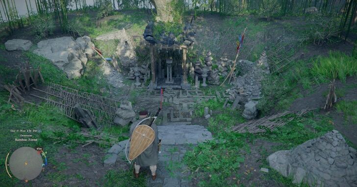 Bamboo Forest Seonangdang Ruins Location