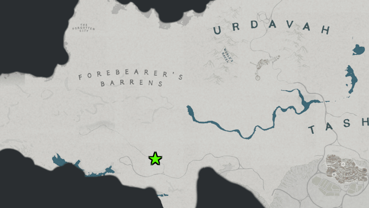 Maze of Burhum Map Location