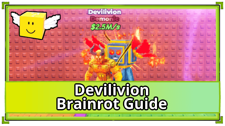 Devilivion Brainrot Guide and Where to Get | Be a Lucky Block