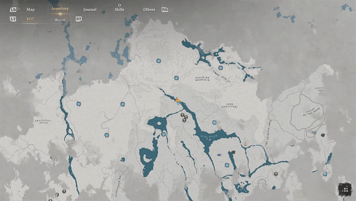 Treasure Chest Map Location