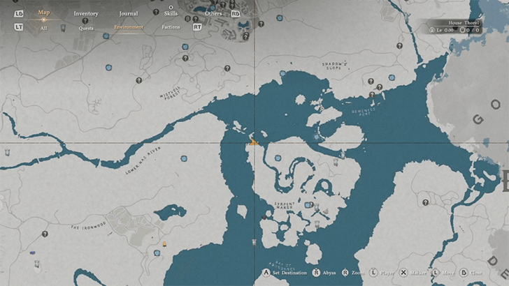 Treasure Chest Map Location