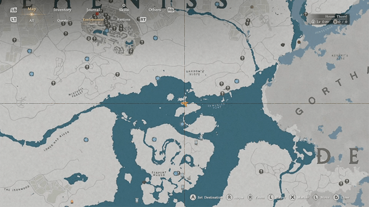 Treasure Chest Map Location