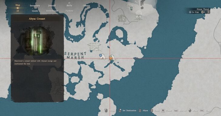 Sanctuary of Reflection map location