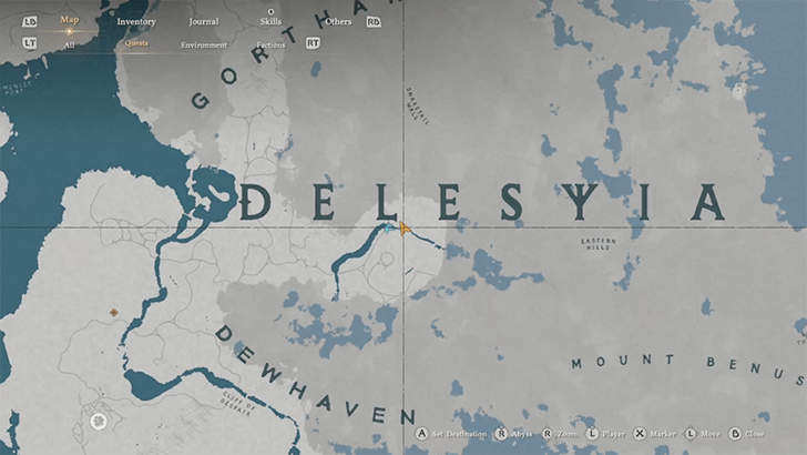 Treasure Chest Map Location