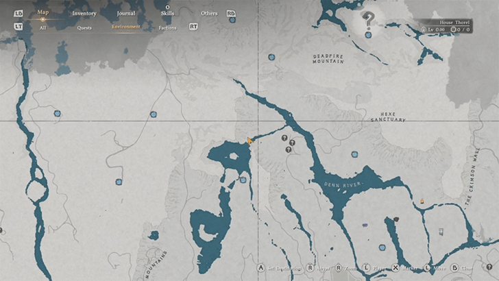 Treasure Chest Map Location