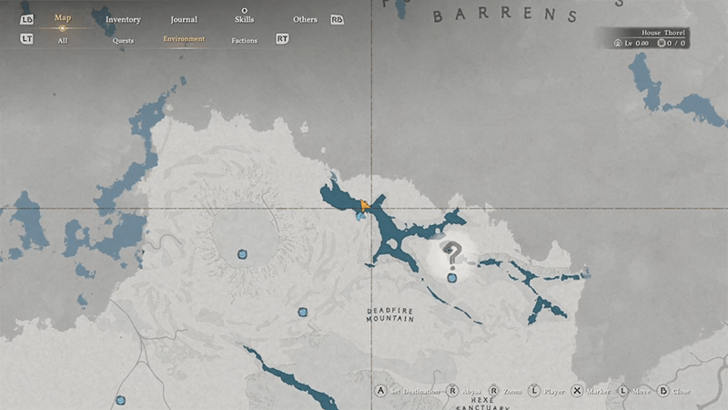 Treasure Chest Map Location