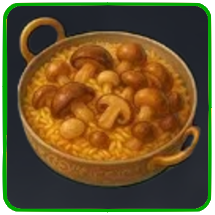 Seven Deadly Sins Origin - Mushroom Pilaf