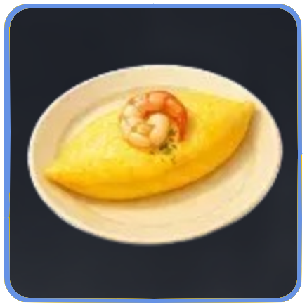 Seven Deadly Sins Origin - Seafood Omelette