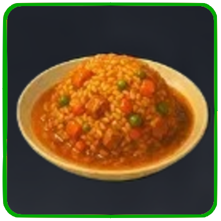 Seven Deadly Sins Origin - Fried Rice with Curry