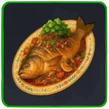 Seven Deadly Sins Origin - Huge Steamed Fish