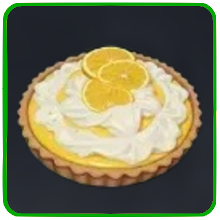 Seven Deadly Sins Origin - Zesty Lemon Tart